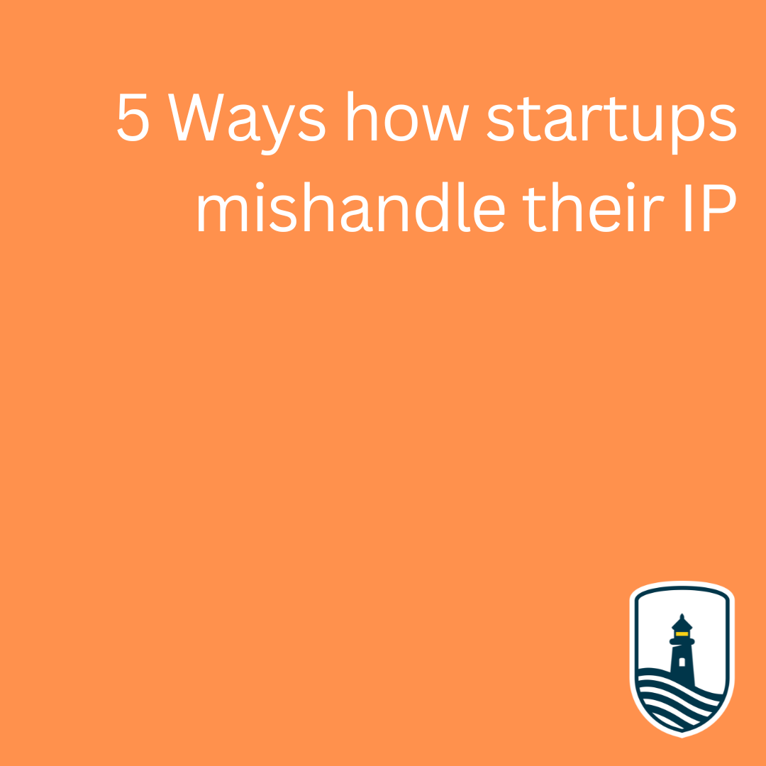 5 ways how startups make errors with their IP