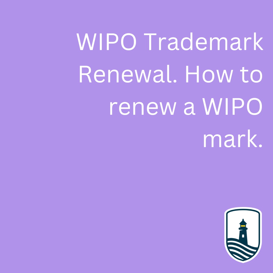 WIPO and Madrid Trademarks Renewal