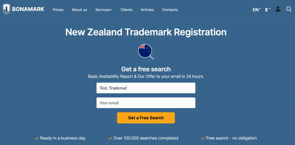 How to use our free search in NZ