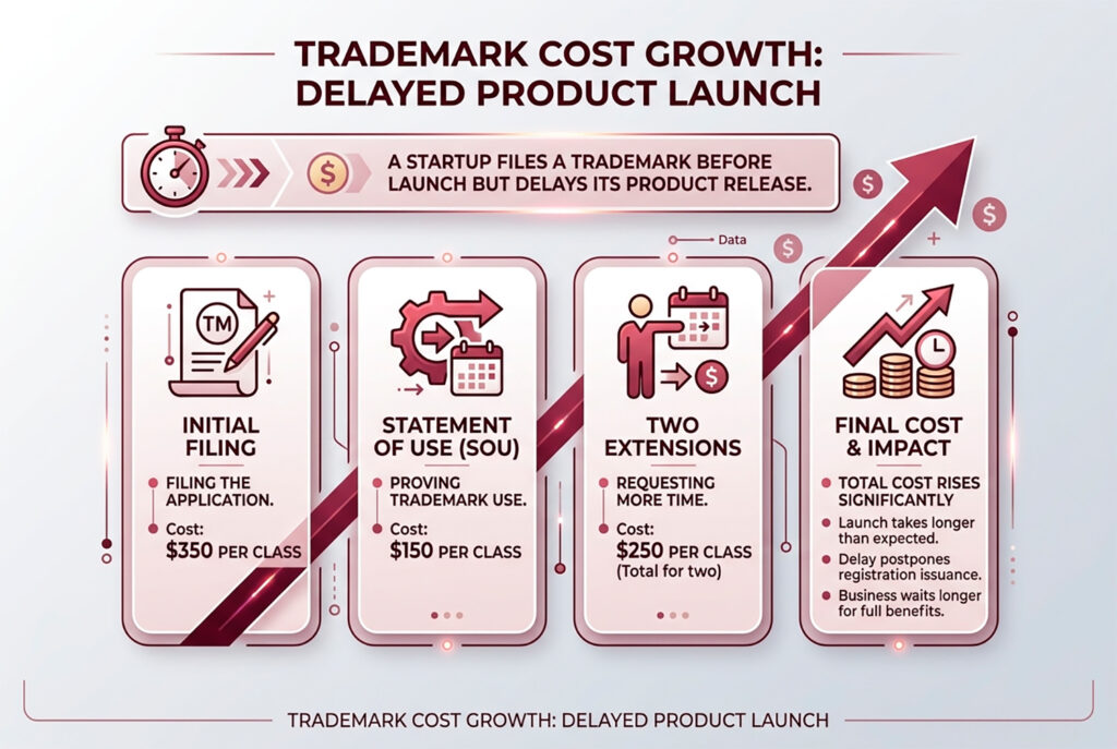 intent to use trademark cost with extensions
