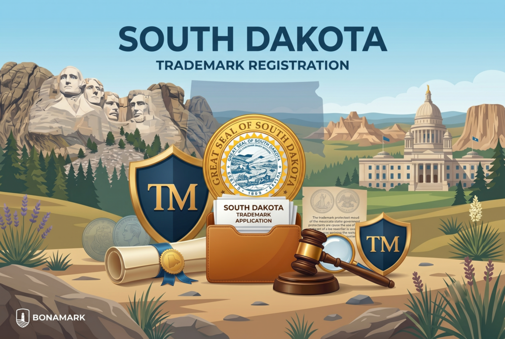 South Dakota Kansas trademark registration hero image