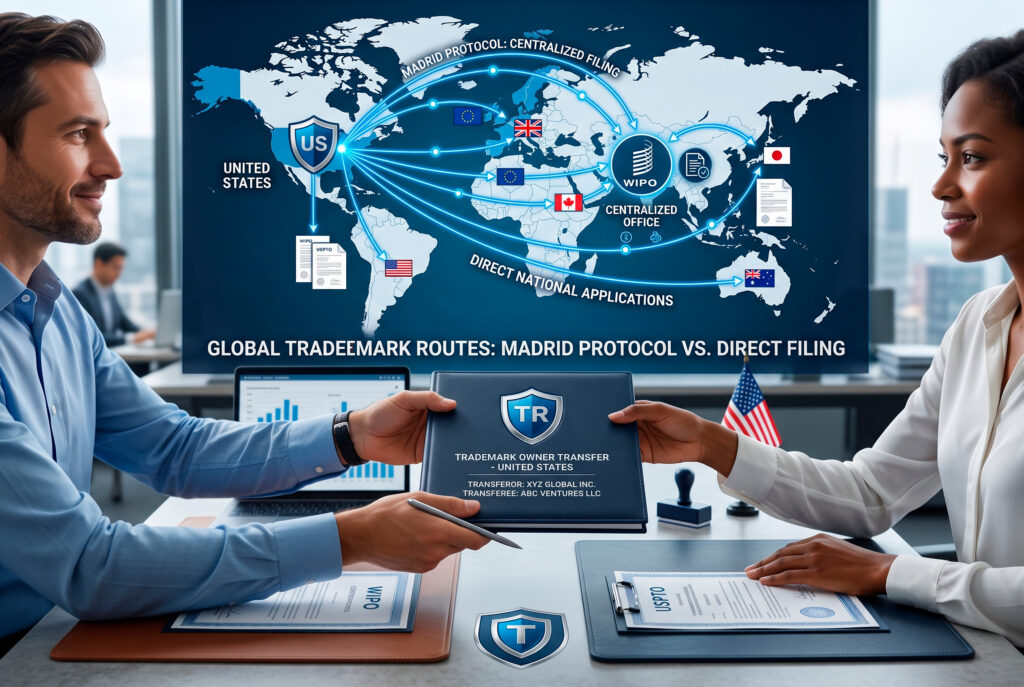 Transfer trademark ownership in the U.S. illustration